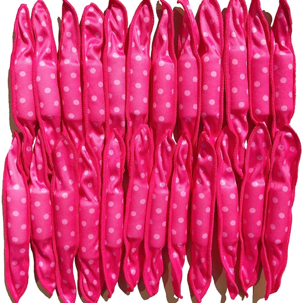 NEW Satin Roller Sponge Hair Set